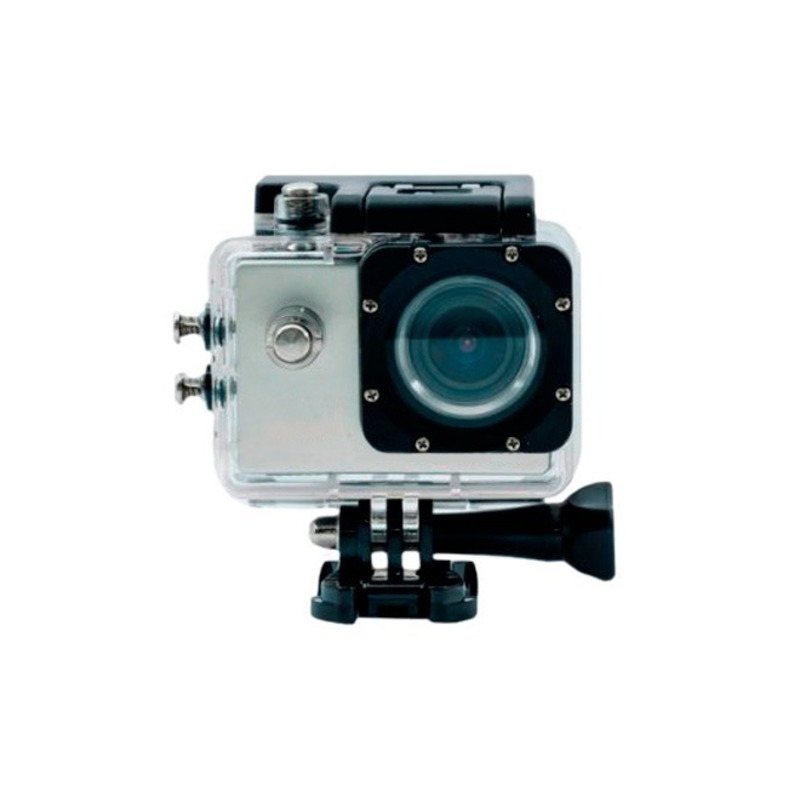 Sportcam 1080 con video HD (contra agua) plata