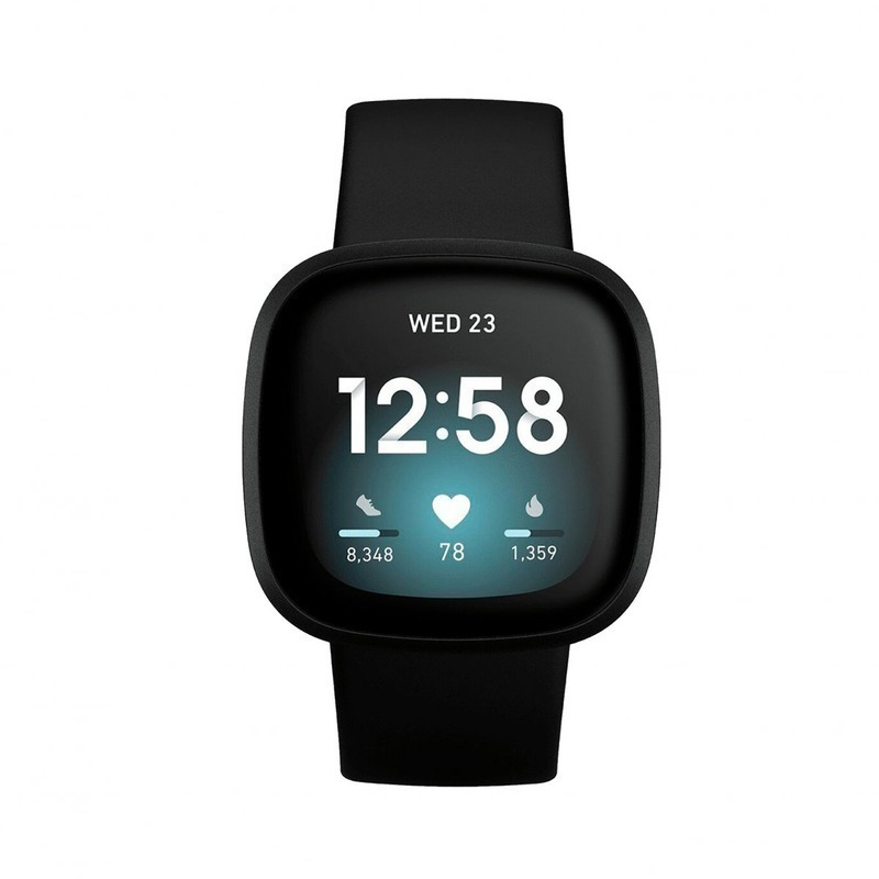 Smartwatch Fitbit Versa 3 - Black/Black Aluminum