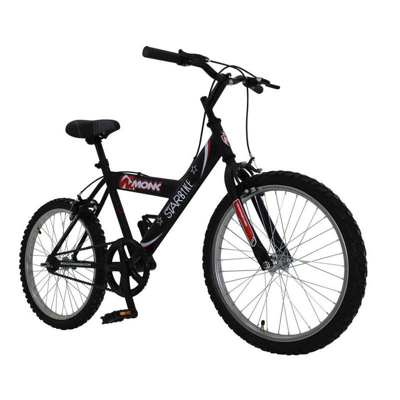 Bicicleta R20 1V Starbike Monk - Negra