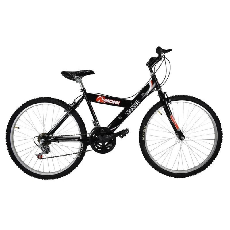 Bicicleta R26 18V Monk StarBike - Negra