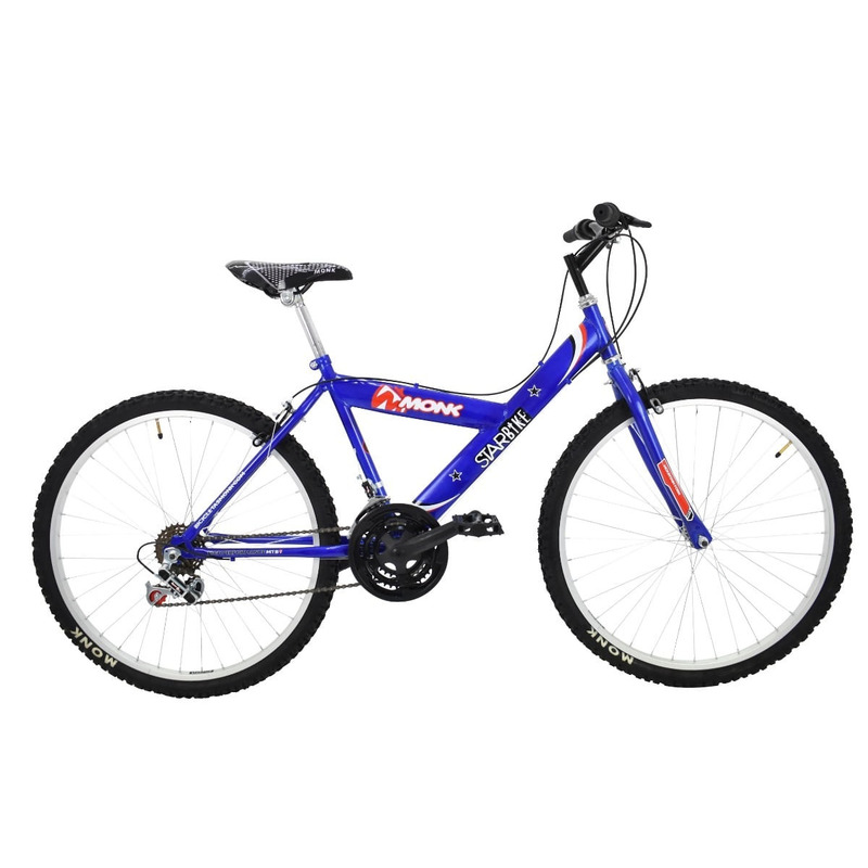 Bicicleta R26 18V Monk StarBike - Azul