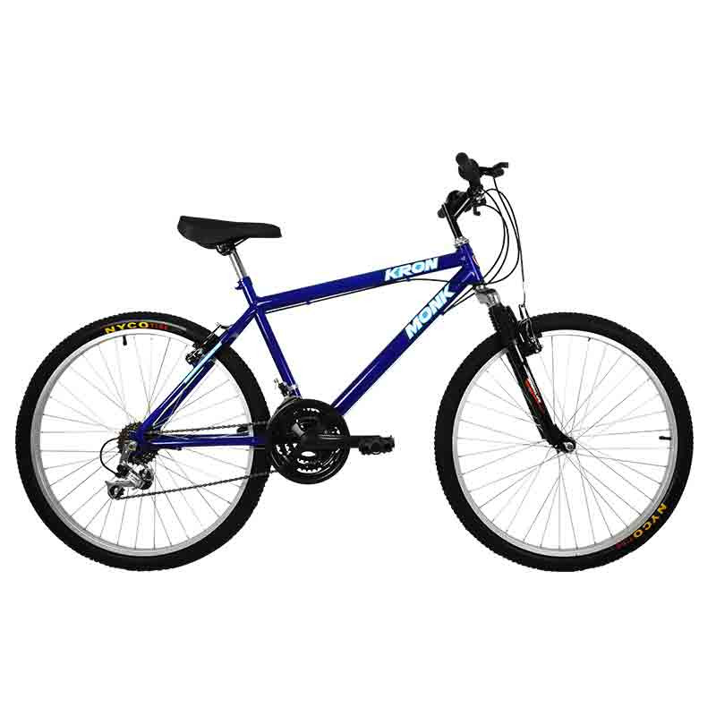 Bicicleta R26 18V con Suspensión Monk Kron - Azul