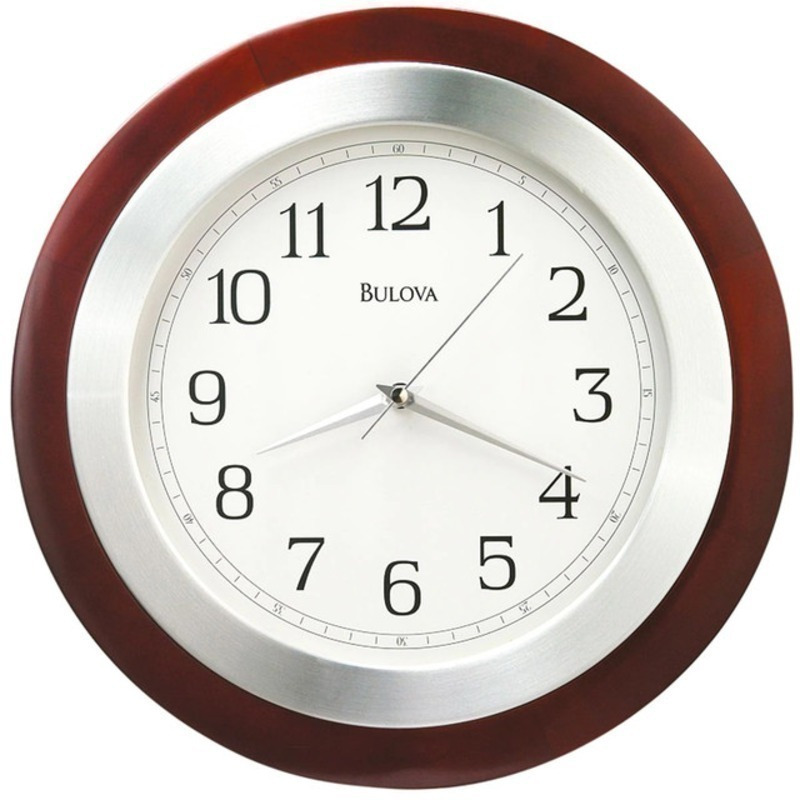 Reloj De Pared Bulova Modelo Reedham