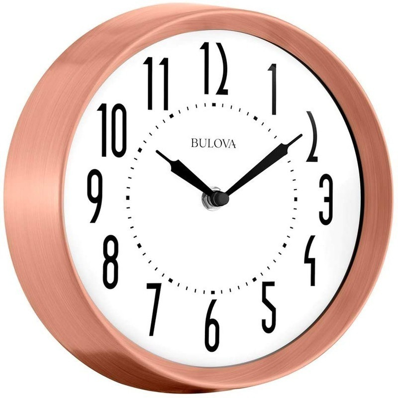 Reloj De Pared Bulova Modelo Cleaver
