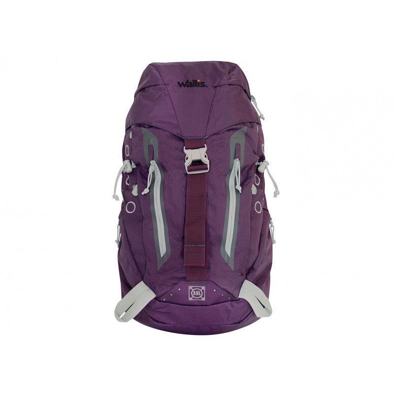 Mochila para media montaña 35L - Thapa - Morado