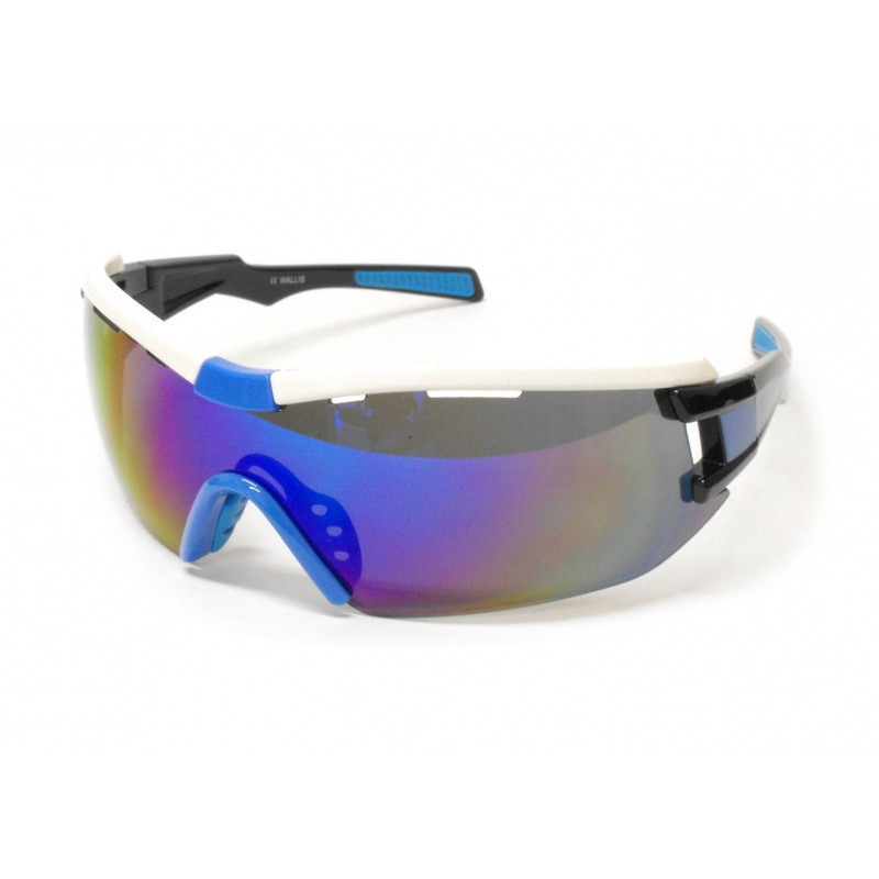 Lentes con protección solar UV 400 - Blanco/azul