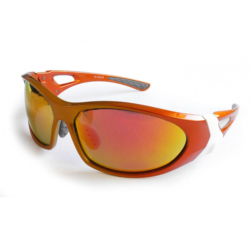 Lentes con protección solar UV 400 - Naranja/blanc