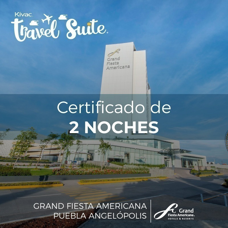 Hospedaje de 2 noches en Grand Fiesta Americana Puebla