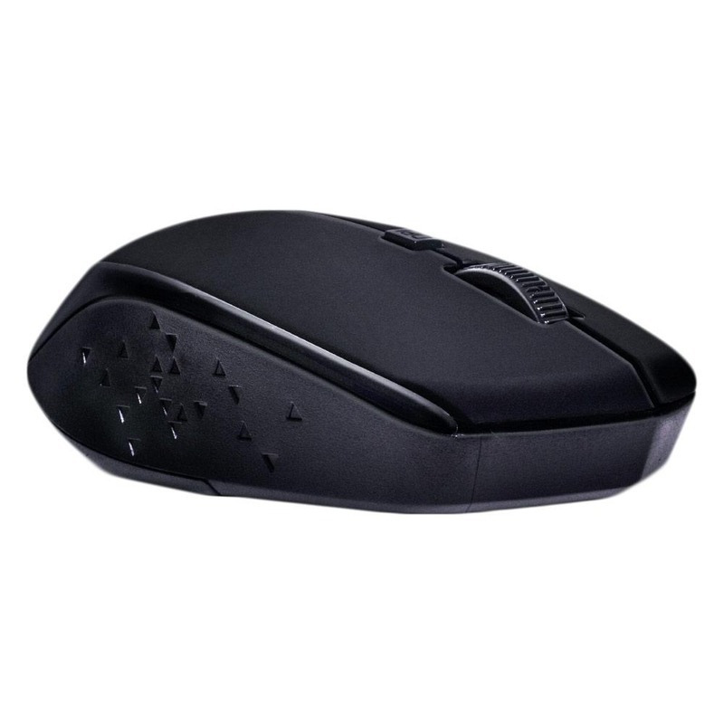 Mouse óptico inalámbrico ambidiestro