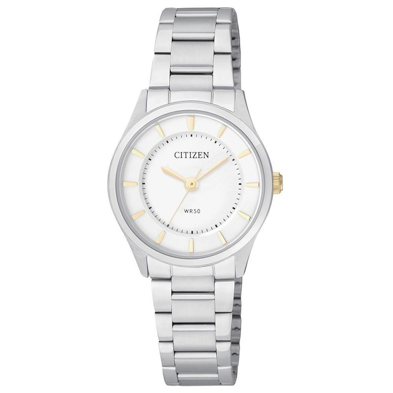 Reloj Citizen Quartz Dama Gris