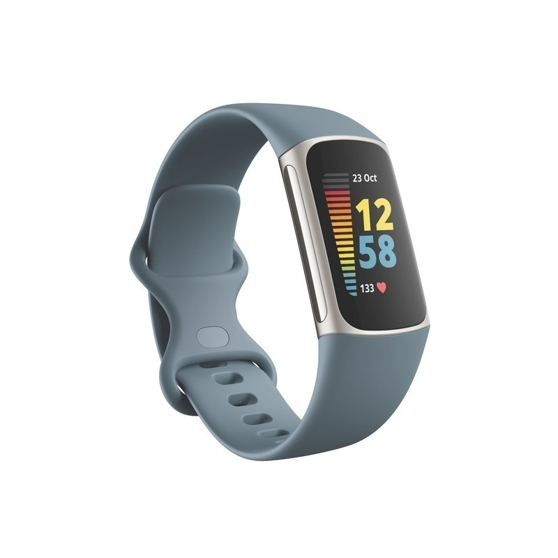 Monitor Fitbit Charge 5 - Acero azul/platino acero inoxidable