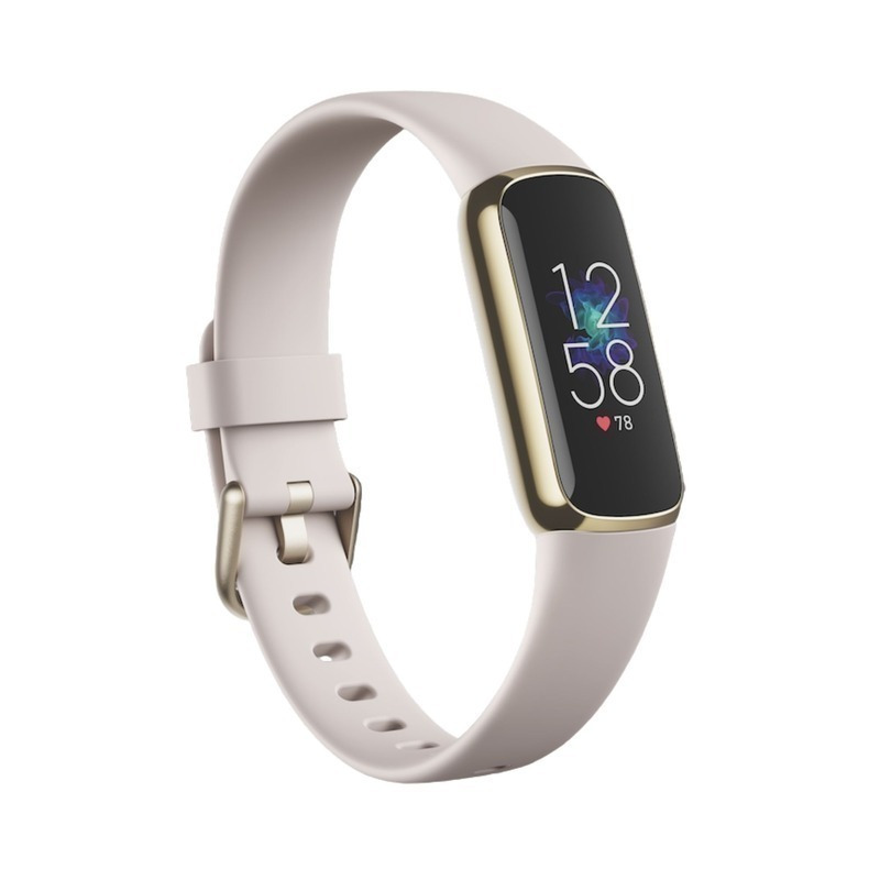 Monitor Fitbit Luxe SmartTracker - Blanco/dorado