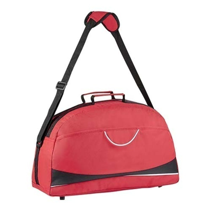 Maleta Sport Bolsa principal y frontal Roja