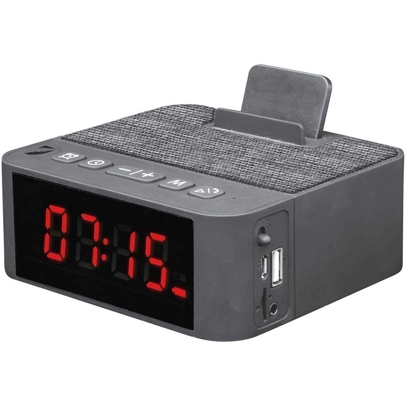 Reloj alarma recargable