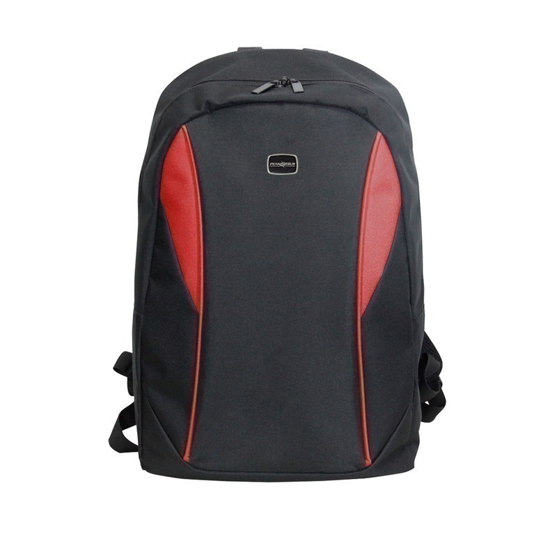 Mochila Guayaquil color Negro con Rojo