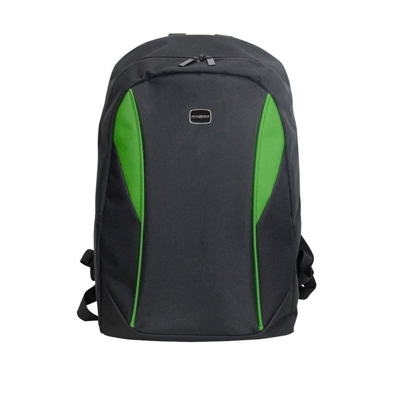 Mochila Guayaquil color Negro con Verde