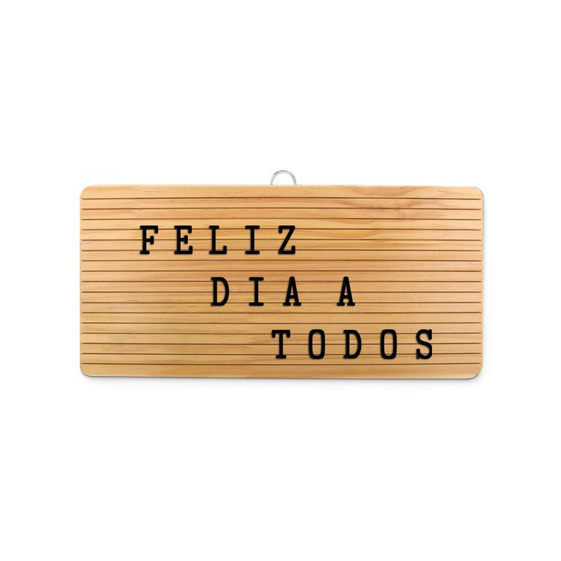 Letrero de Madera Vintage 188 Caracteres