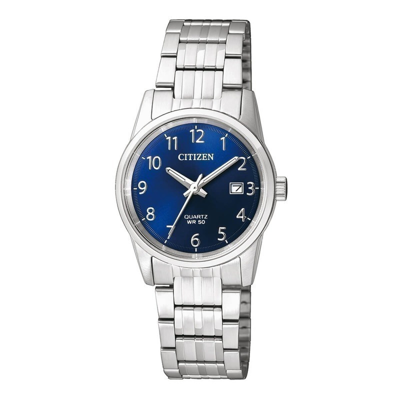 Reloj Citizen para dama, caratula azul