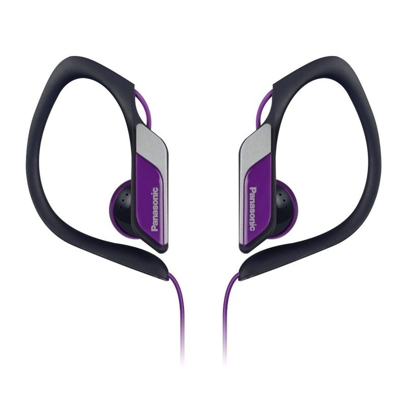 Audífonos in ear diseño sport ajustable color violeta