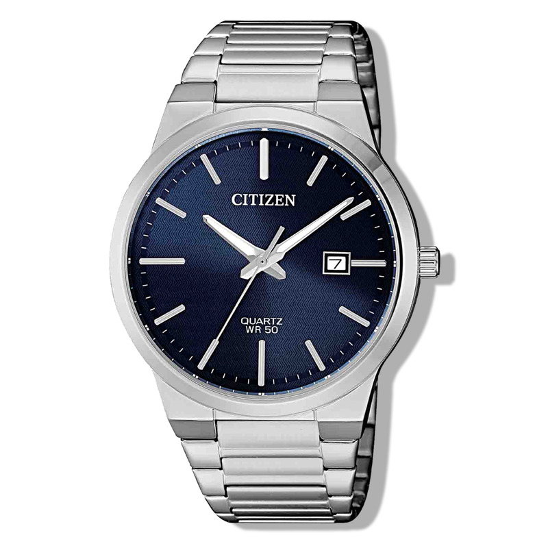 Reloj Citizen Men's para caballero, caratula azul
