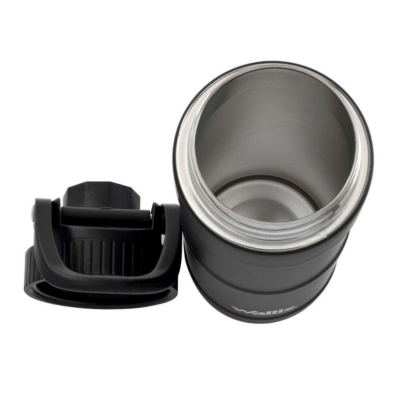 Cilindro deportivo Termico INOX 500ml, negro