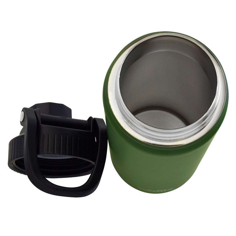 Cilindro deportivo Termico INOX 500ml, verde