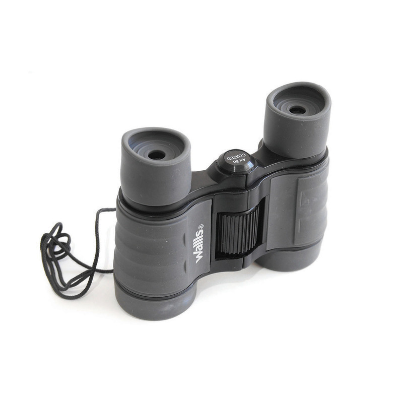 Binocular KIDS tipo tejado 4x30mm, COLOR GRIS