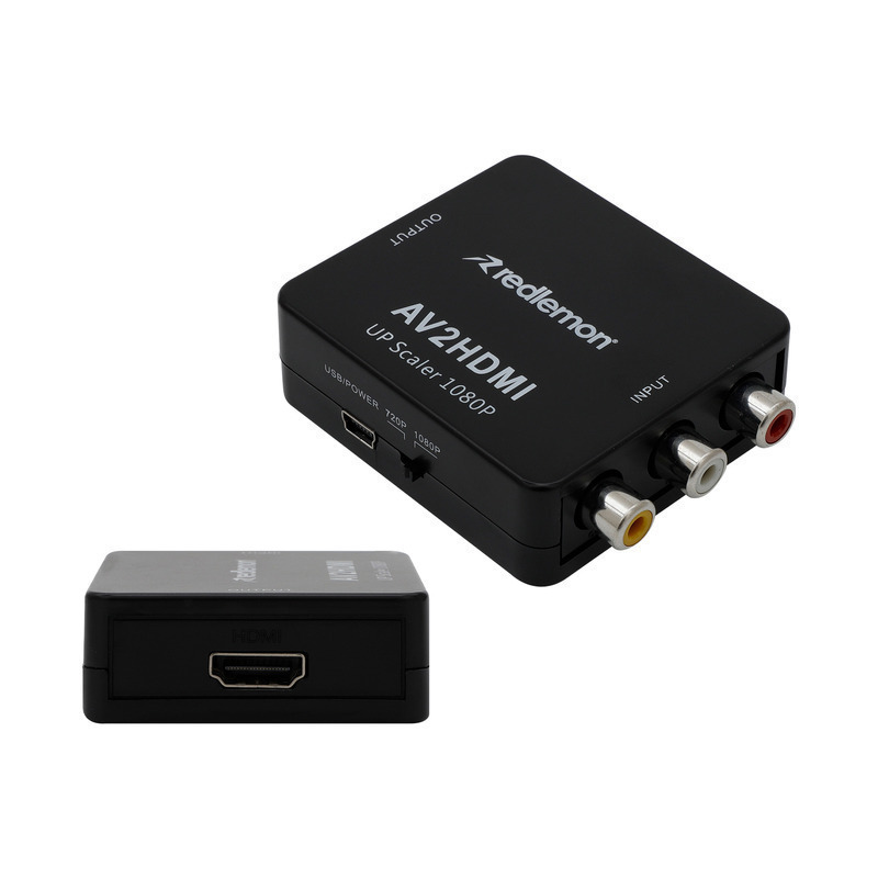 Convertidor RCA a HDMI para audio y video