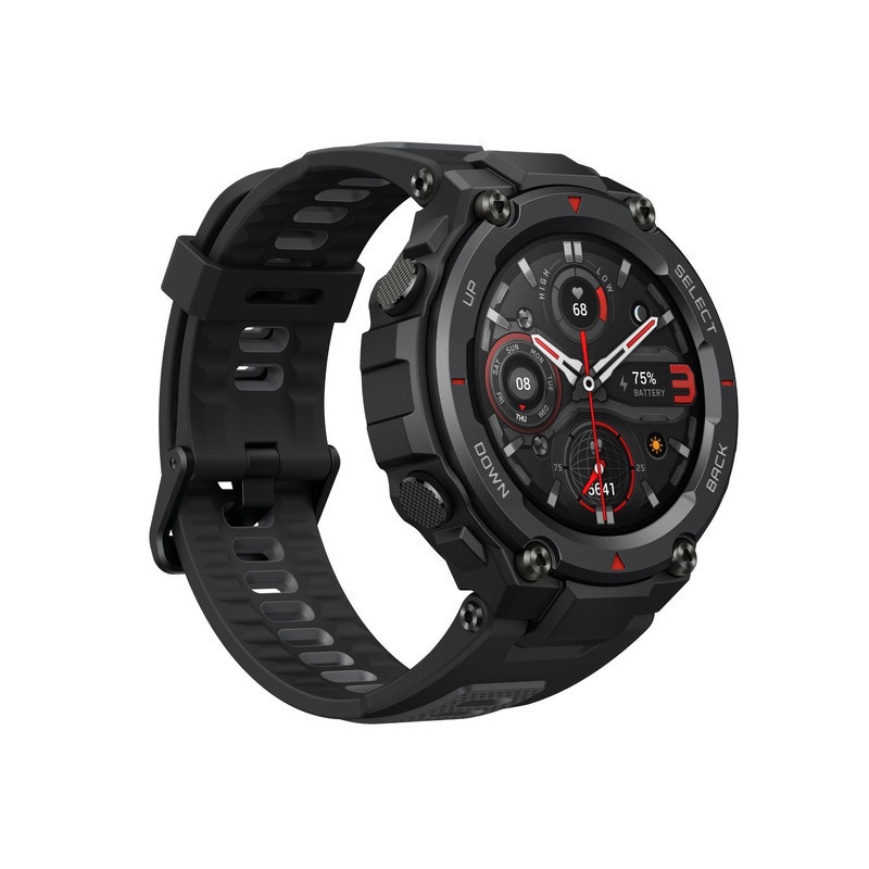 Correa Pioneer para Amazfit T-Rex Pro Negro y Naranja