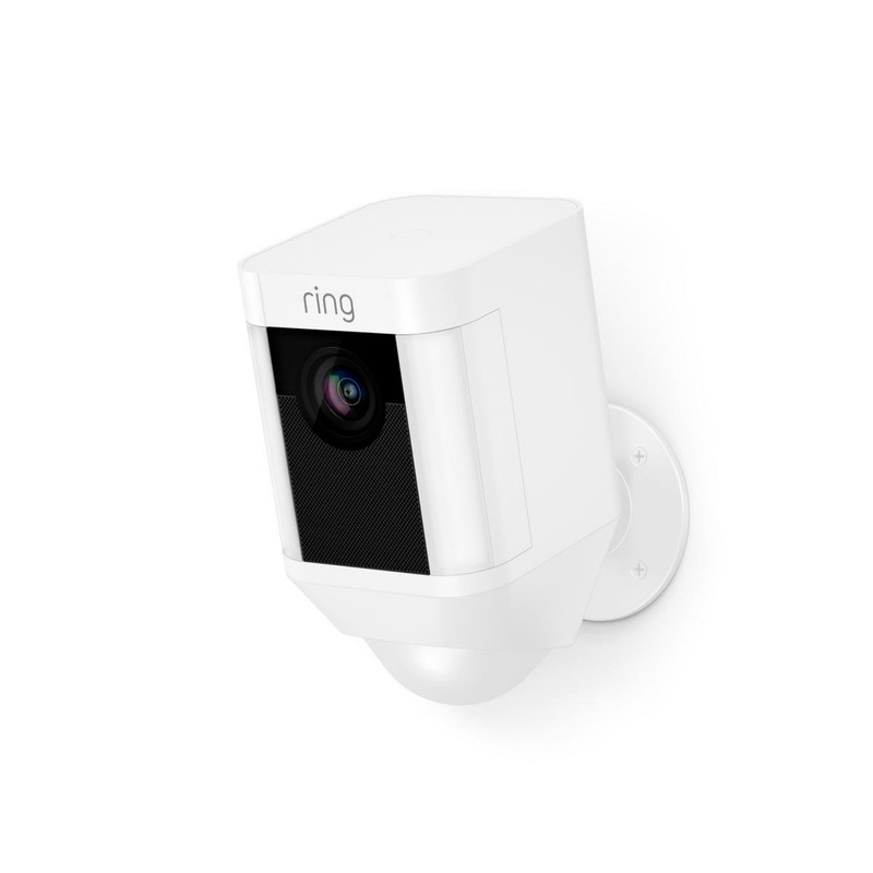 Ring Cámara de Seguridad Spotlight Cam wi-fi con batería - blanco