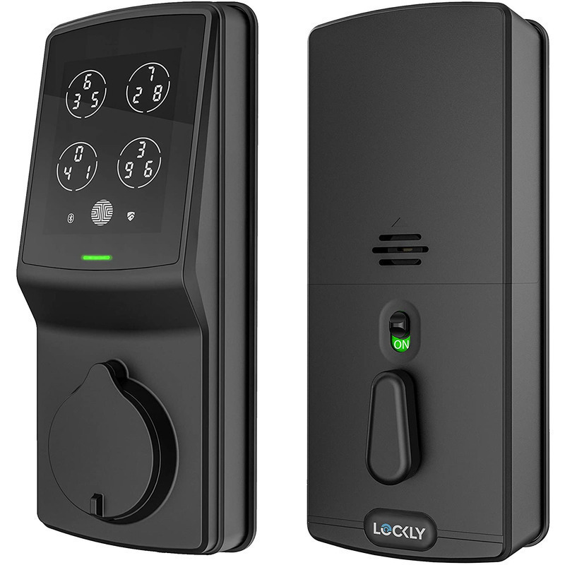 Lockly Cerradura Inteligente Secure Plus Deadbolt bluetooth - negro matte