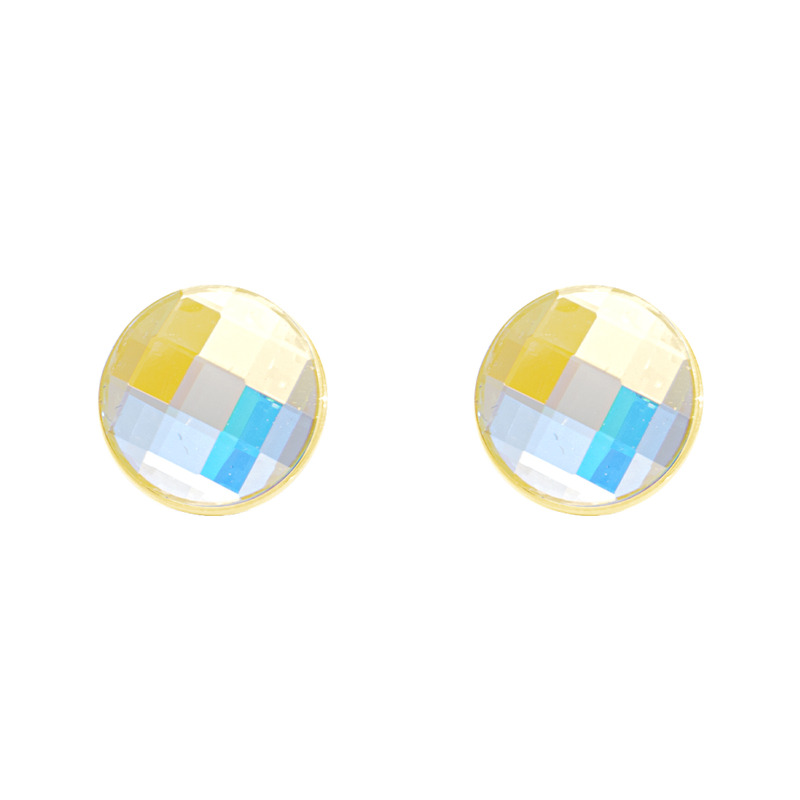 Aretes Chess con Cristal Fino Chapa-Ab