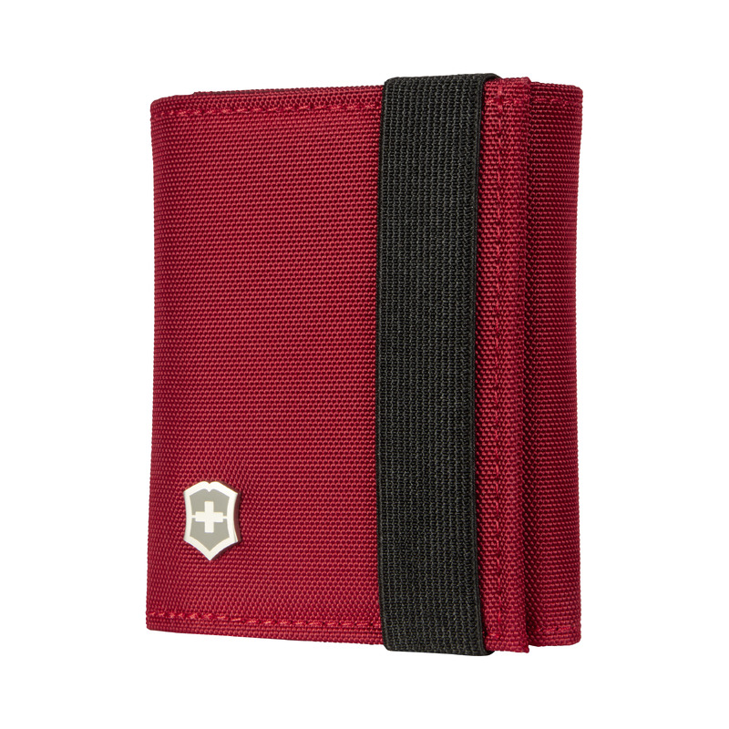 Cartera de Nylon, TA EXT 5.0, Tri Fold, Rojo