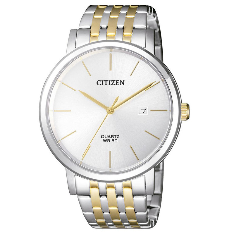 Reloj Citizen Men's and Ladie's para caballero, caratula blanca