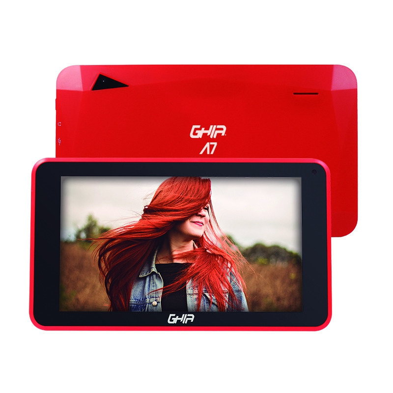 Tablet GHIA A7 WiFi roja