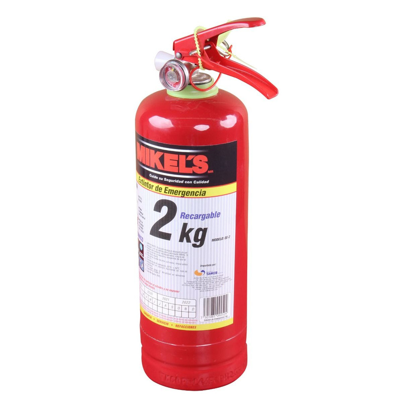 Extintor de emergencia recargable de 2 kg MIKELS