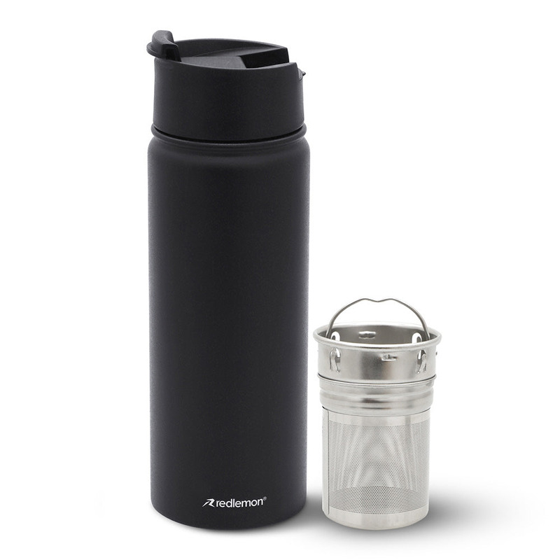 Termo de Acero Inoxidable con Infusor de Té 550ml