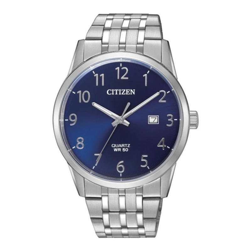 Reloj Citizen Men's and Ladie's para caballero, caratula azul