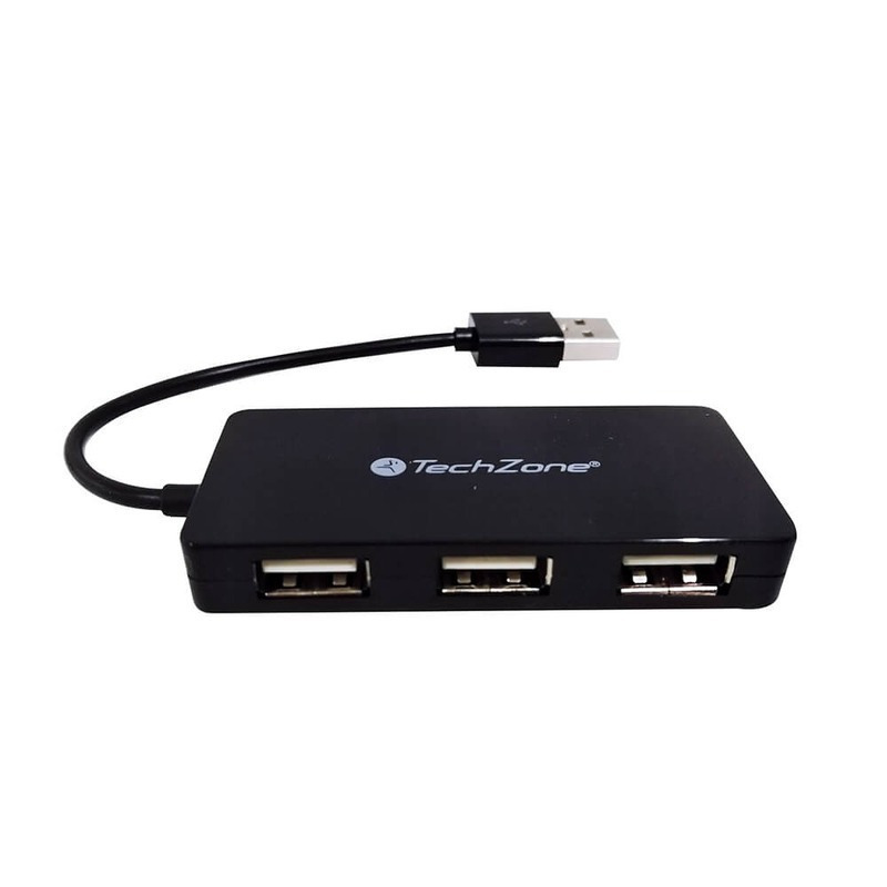 Hub 4 puertos USB 2.0 negro