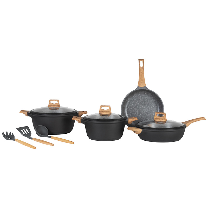 Batería de cocina Kochstelle, Wood 10pzs.