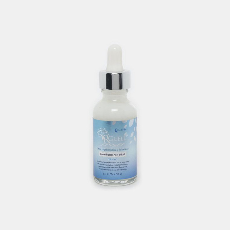 Suero facial anti edad (noche), 30 ml.