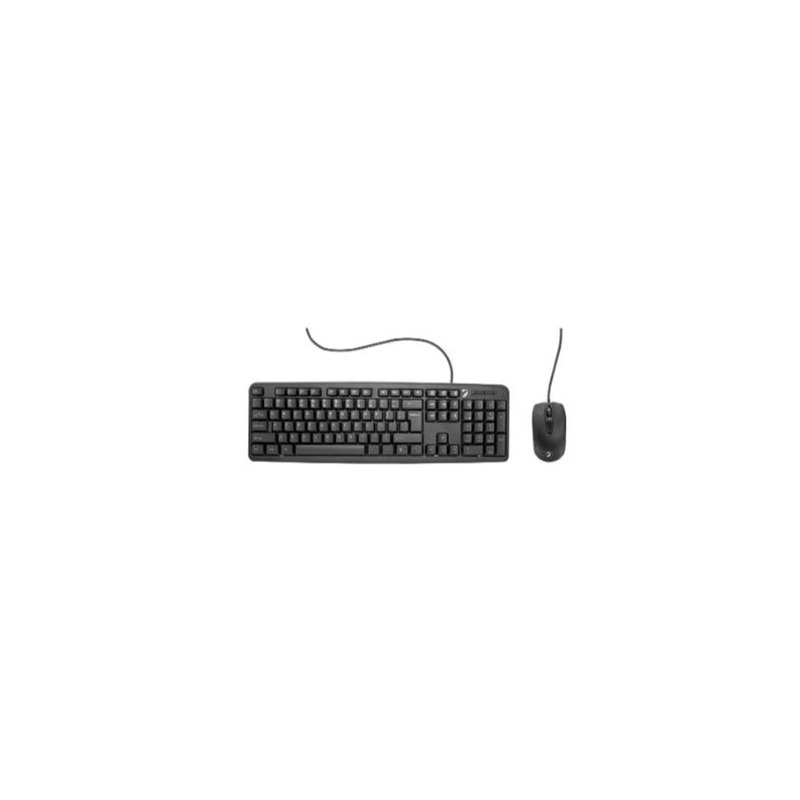 Kit multimedia teclado y mouse alámbricos