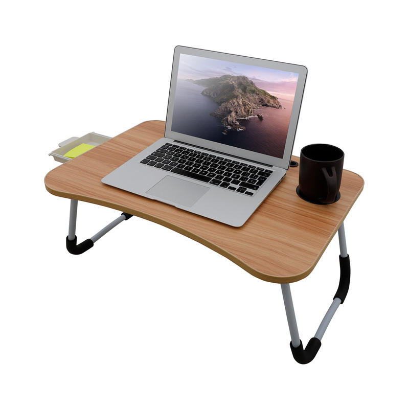 Mesa para cama plegable mesa servicio para laptop, color café