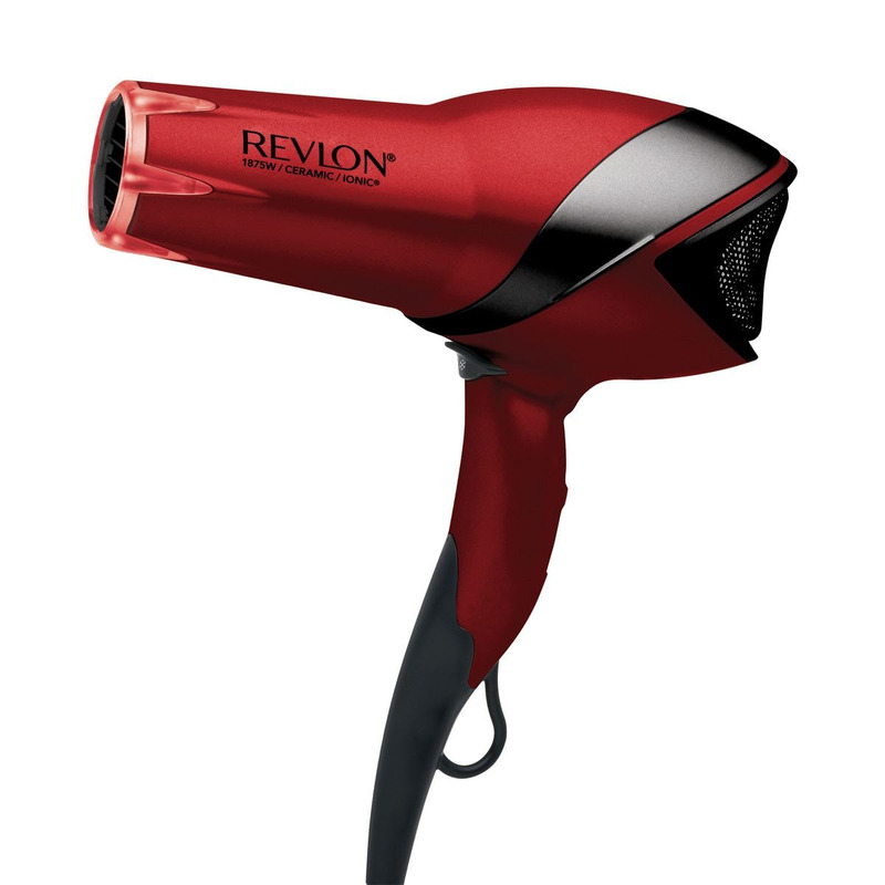 Secadora de cabello Revlon rojo