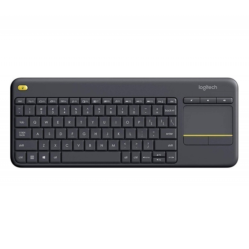 Teclado Logitech Touch K400 Plus - Negro