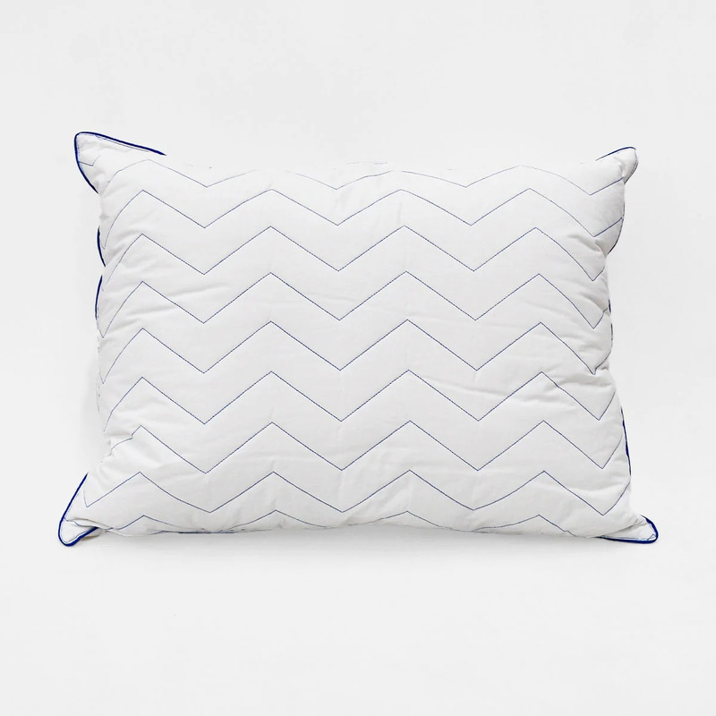 Almohada Zigzag F4 color blanco estándar