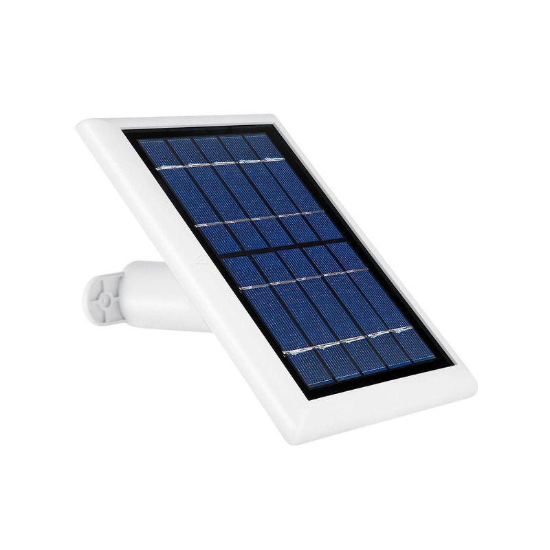 Panel Solar Compatible con Spotlight Cam Battery y StickUp Cam Battery - Blanco