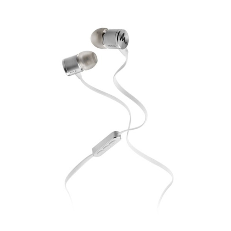 Audífonos in-ear FOCAL® Spark Silver alambricos.