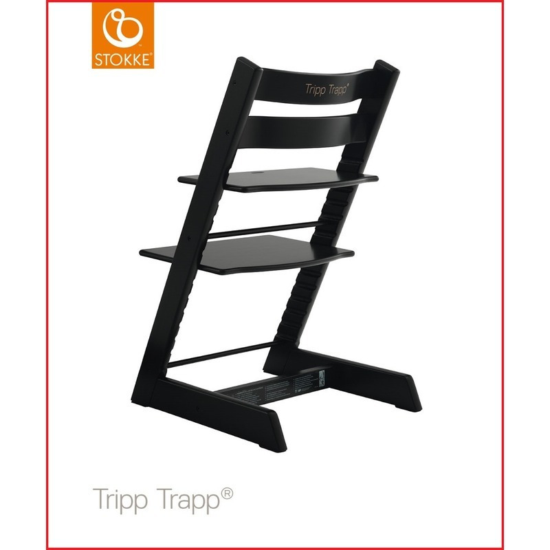 Silla Alta Tripp Trapp Classic Collection - Negro