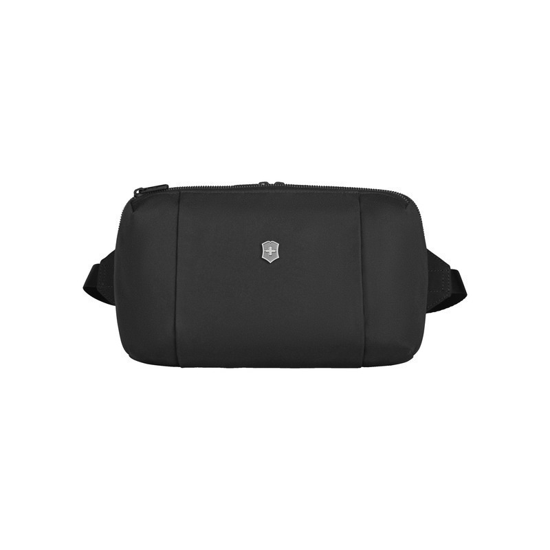 Bolso cinturon de lujo, Poliéster, Negro